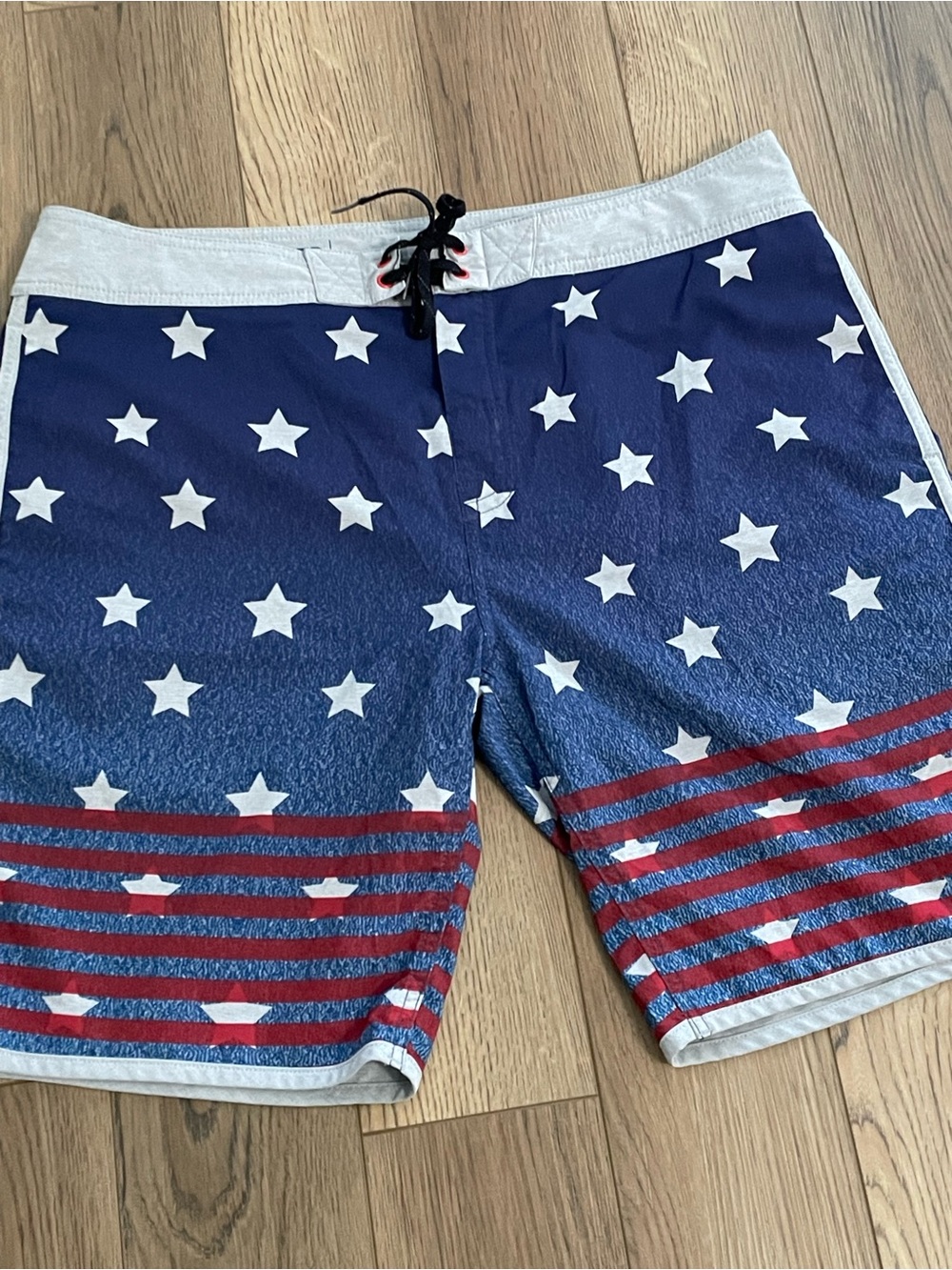 Travis Mathew USA Board Shorts American Flag Swim